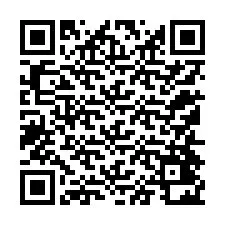 QR-code voor telefoonnummer +12154422678