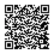 QR-код для номера телефона +12154422687