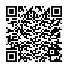 Código QR para número de teléfono +12154422689