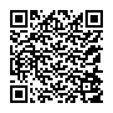 QR-код для номера телефона +12154507300