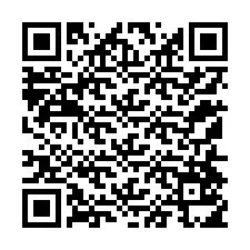 QR-код для номера телефона +12154515650