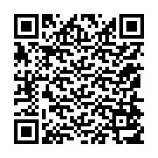 Codice QR per il numero di telefono +12154517456