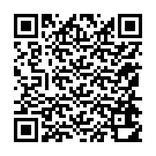 QR-код для номера телефона +12154610962