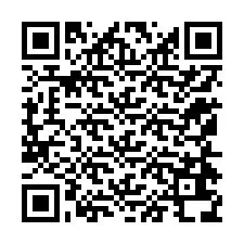 QR-code voor telefoonnummer +12154638122