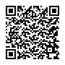 QR код за телефонен номер +12154638426