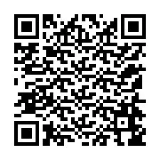 Código QR para número de teléfono +12154646544