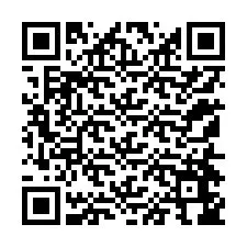 Codice QR per il numero di telefono +12154646640