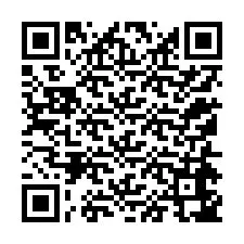 QR Code สำหรับหมายเลขโทรศัพท์ +12154647858