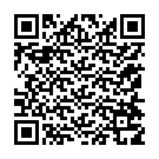 Kode QR untuk nomor Telepon +12154719612