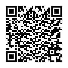 Código QR para número de teléfono +12154728981