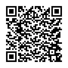 Código QR para número de teléfono +12154745394