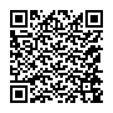 QR-code voor telefoonnummer +12154745972