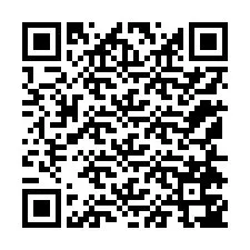 電話番号のQRコード +12154747921