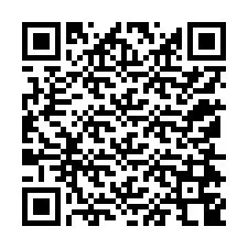 Codice QR per il numero di telefono +12154748098