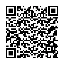 Código QR para número de teléfono +12154959151