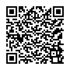 QR-код для номера телефона +12154960440