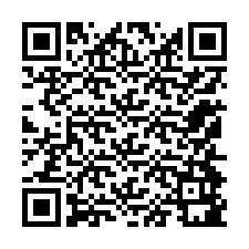 Código QR para número de teléfono +12154981277