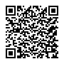 QR Code สำหรับหมายเลขโทรศัพท์ +12155024273