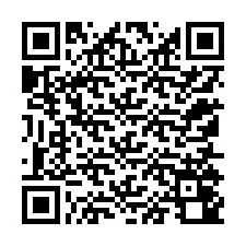 QR код за телефонен номер +12155040688