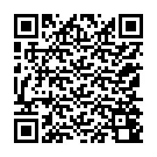 QR код за телефонен номер +12155040694