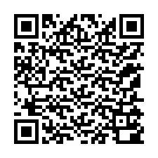 Código QR para número de teléfono +12155100050