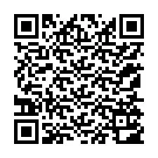 QR-koodi puhelinnumerolle +12155102680