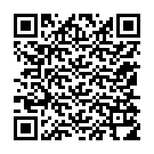 Código QR para número de telefone +12155114296