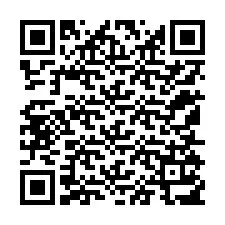 QR-код для номера телефона +12155117290