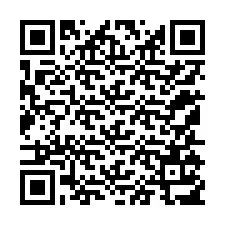 QR-код для номера телефона +12155117570