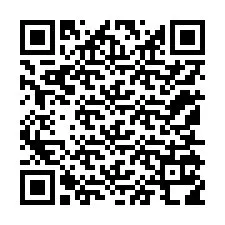 QR Code สำหรับหมายเลขโทรศัพท์ +12155118891