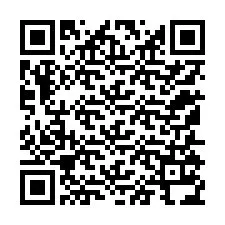 QR Code สำหรับหมายเลขโทรศัพท์ +12155134254