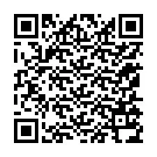 QR kód a telefonszámhoz +12155134552