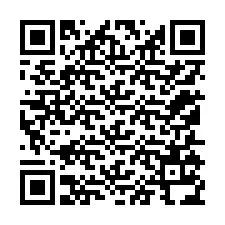 QR kód a telefonszámhoz +12155134559