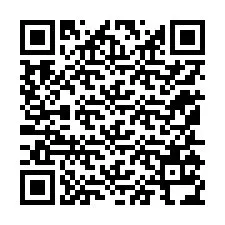 QR-код для номера телефона +12155134562