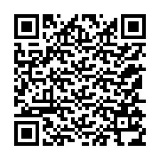 Código QR para número de telefone +12155134574