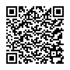 QR Code สำหรับหมายเลขโทรศัพท์ +12155134580