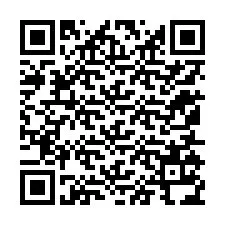 Kode QR untuk nomor Telepon +12155134582