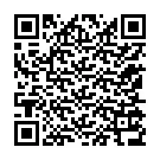 QR-код для номера телефона +12155136896