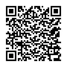 QR Code สำหรับหมายเลขโทรศัพท์ +12155136897