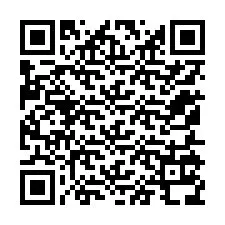 Código QR para número de telefone +12155138803