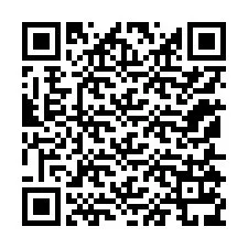 電話番号のQRコード +12155139215