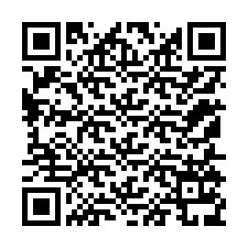 電話番号のQRコード +12155139611