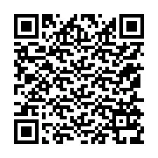 電話番号のQRコード +12155139612