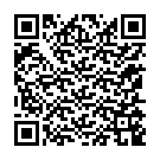 Código QR para número de telefone +12155149152