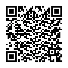 Codice QR per il numero di telefono +12155149232