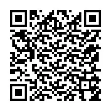 QR-код для номера телефона +12155154026