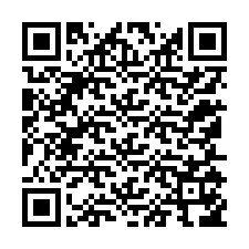 QR Code สำหรับหมายเลขโทรศัพท์ +12155156128