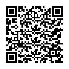 QR kód a telefonszámhoz +12155156383