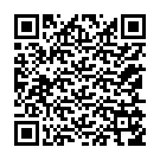 Código QR para número de teléfono +12155156429