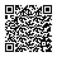 QR kód a telefonszámhoz +12155156540